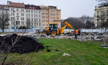 Rekonstrukce Náměstí Jiřího z Poděbrad