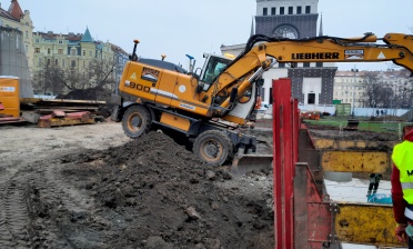Rekonstrukce Náměstí Jiřího z Poděbrad