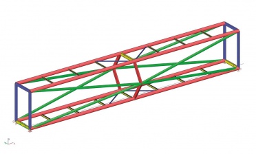 3D model lávky SO01