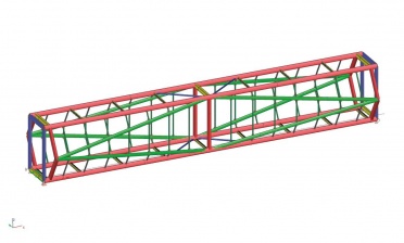 3D model lávky SO02