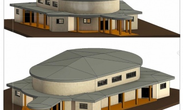 3D vizualizace budovy