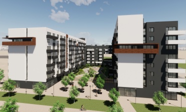 Vizualizace objektu DE po úsporných opatřeních z roku 2020 (ORTOGONAL s.r.o.)